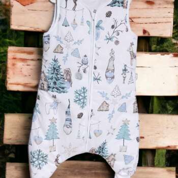 Śpiworek z nogawkami wzór-Laponia