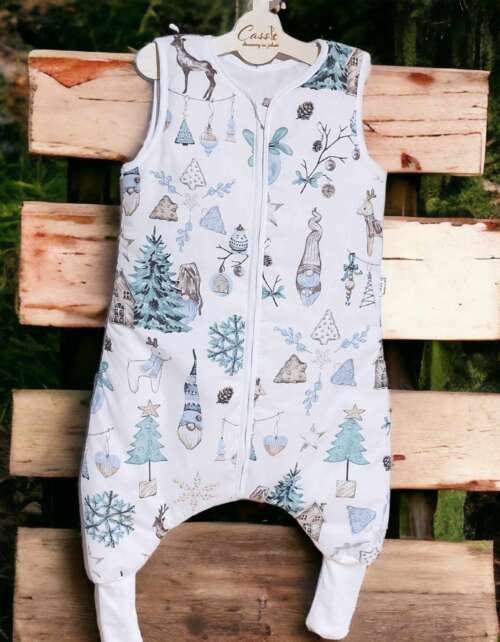 Śpiworek z nogawkami wzór-Laponia