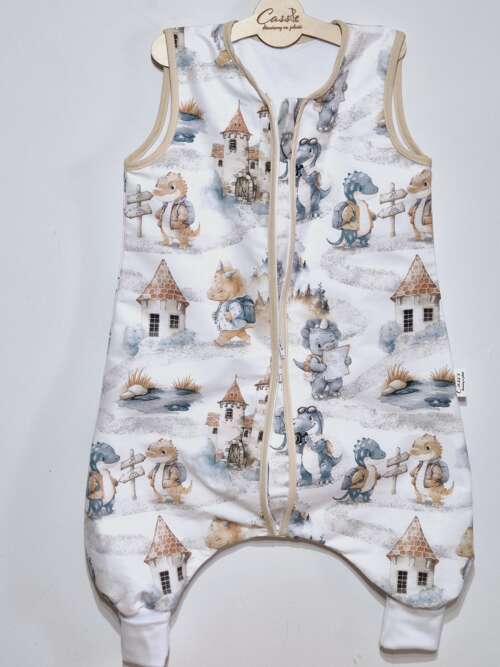 Śpiworek z nogawkami wzór-Smocza Przygoda