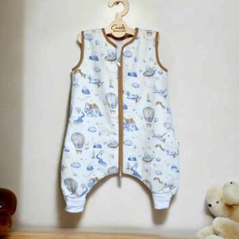 Śpiworek z nogawkami wzór-Balony