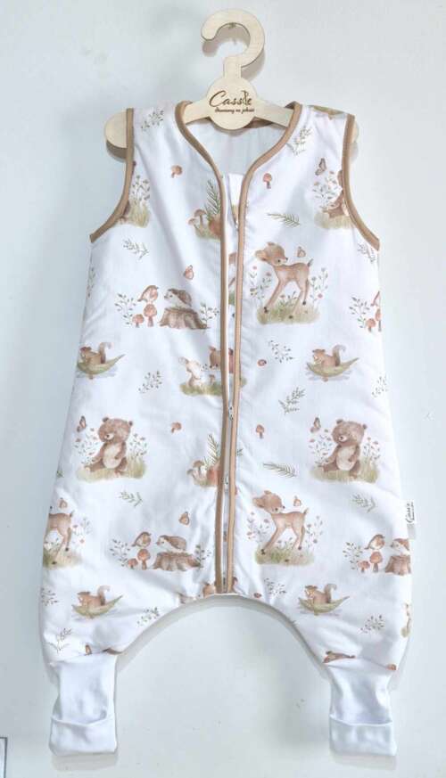 Śpiworek z nogawkami wzór-Las