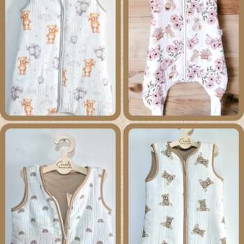 A3 Śpiworki Muślinowe -Wzory