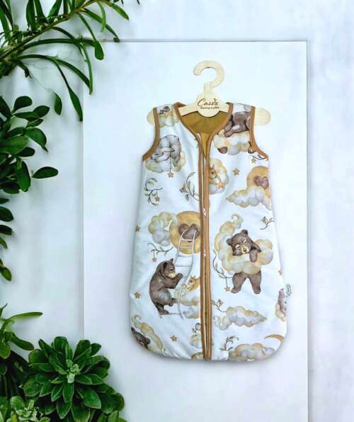 Śpiworek KLASYCZNY   wzór Misie Beżowe