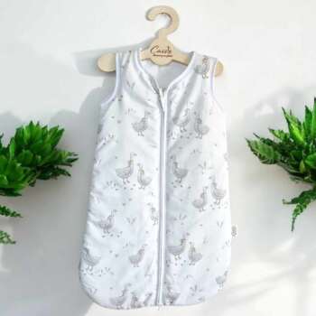 Śpiworek KLASYCZNY   wzór Gąski małe