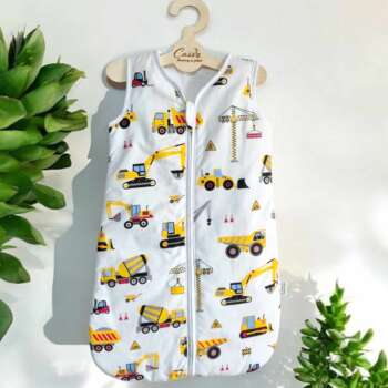 Śpiworek KLASYCZNY   wzór Koparki