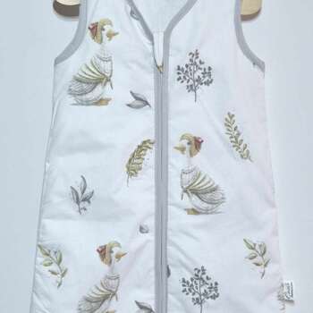 Śpiworek KLASYCZNY   wzór Gąski w kapeluszach