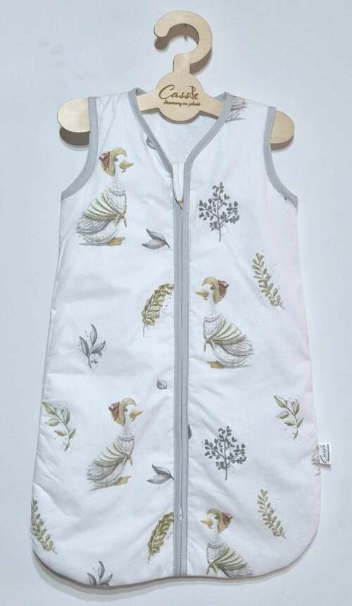 Śpiworek KLASYCZNY   wzór Gąski w kapeluszach