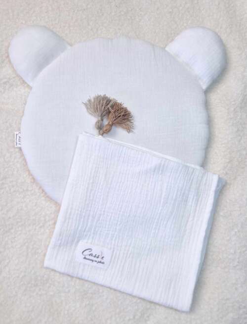 Kocyk/otulacz z podusią lub bez -kolor Biały