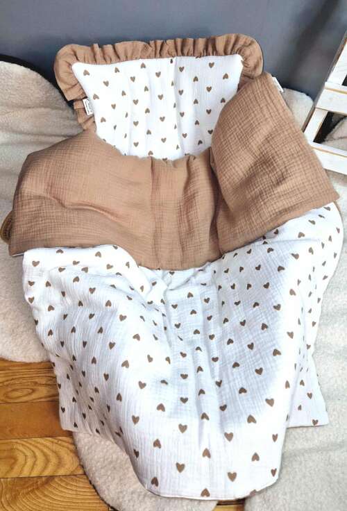 Kołderka z Podusią +Opcja Worka (Muślin)