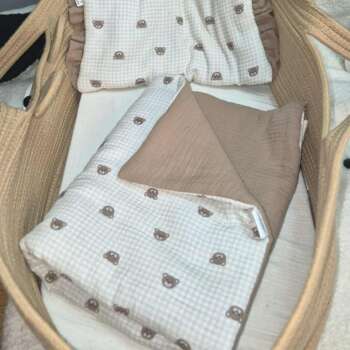 Kołderka z Podusią +Opcja Worka (Muślin)