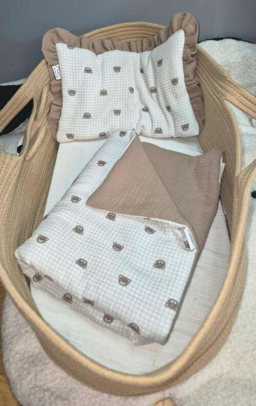 Kołderka z Podusią +Opcja Worka (Muślin)