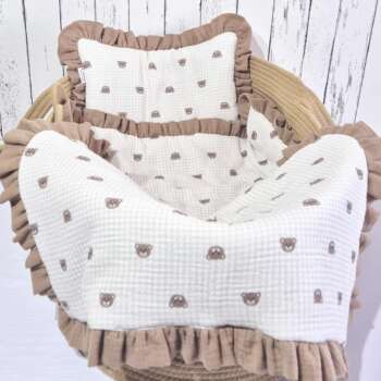 Kołderka z Podusią +Opcja Worka (Muślin)