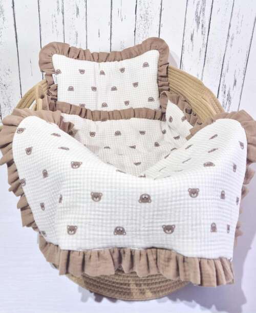 Kołderka z Podusią +Opcja Worka (Muślin)