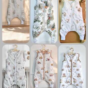 A Śpiworki z nogawkami -Bawełniane