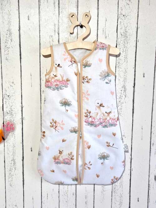 Śpiworek KLASYCZNY   wzór - Łabądki